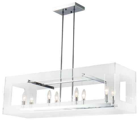 Bethel International 8 Light Ceiling Fixture Model: TD18CH